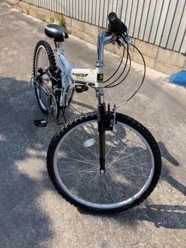 MTB 比較的美品タイヤサイズ26×1.95 Vブレーキ3×6段変速リヤ