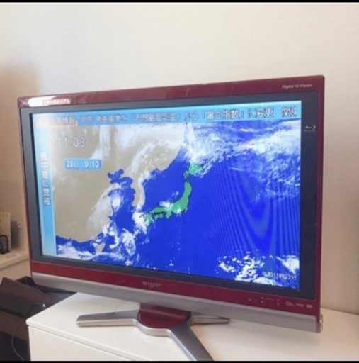 AQUOS 32型　BDレコーダー内蔵　DVD再生可