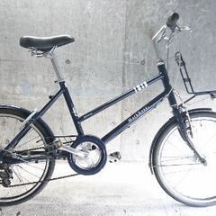 自転車中古 ミニベロ BRIDGESTONE Mark Rosa 外装7段変速 オートライト