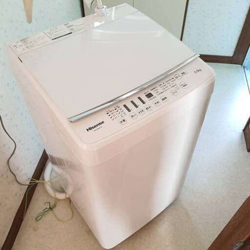 分解洗浄済ハイセンス/全自動洗濯機◇2019年製