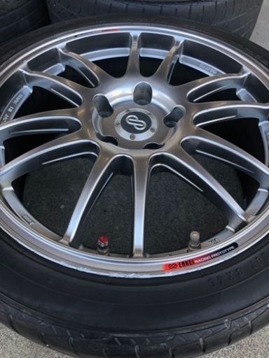 車のパーツ エンケイ GTC01 タイヤホイール4本セット スイフトスポーツ等