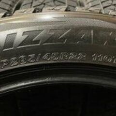 BS BLIZZAK DM-V2 P285/45R22 22インチ スタッドレス 4本 2017～18年製 