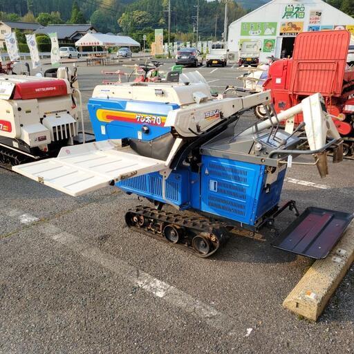 イセキ　ハーベスタ　自動脱穀機