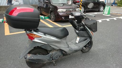 売却済】アドレスV125S 6万㎞ 車両で直接受け取りに来れる方 USB電源、