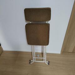 決定【美品】ニトリ折りたたみ椅子