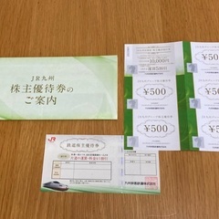 JR九州　株主優待券の画像