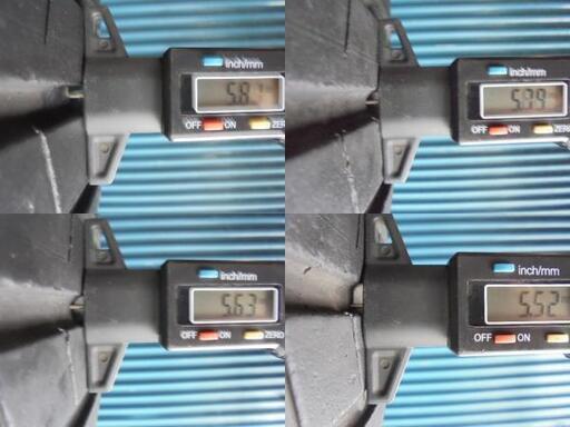 ブリヂストン ALENZA ベスト 001 235/55R18 4本 7～8分溝 