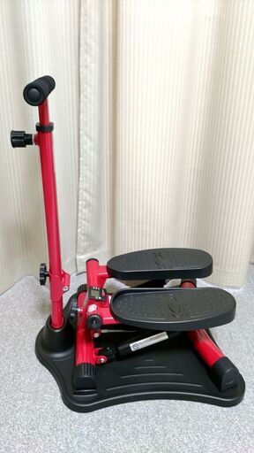 健康ステッパー　ハンドル付き　NICEDAY 健康ステッパー ナイスデイ 専用ハンドル付き ブラック