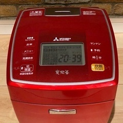 炊飯器　ジャンク品　三菱電機　2016年製　NJ-V10J4-R形