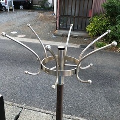 maruni コートハンガー ポールハンガー 帽子掛け 傘立て マホガニー