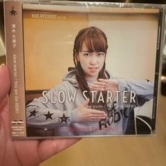 【新品】CD 清水久美子 slow starter 初シングル
