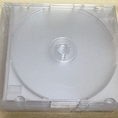 CD DVD 空ケース ×１０枚セット 透明系 美品