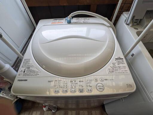 TOSHIBA全自動洗濯機AW-4S2