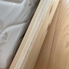 3段ベットと専用マットレス2枚をセットでお譲りし