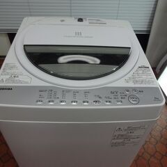 ID 017139 洗濯機 東芝 6K 2019年製 AW-6G6（W)