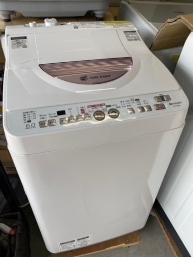 お薦め品‼️分解洗浄済み‼️シャープ洗濯乾燥機6/3kg 2014年