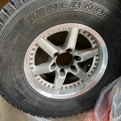 ランクル　5本タイヤセット