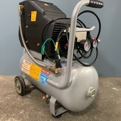 お引取り限定 美品 RETZLINK オイルレス エアコンプレッサー RZ-0925FIC 25L AC100V 