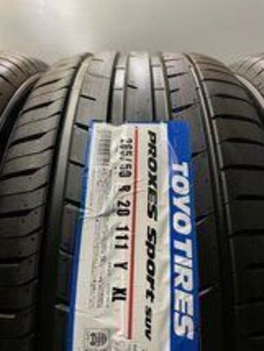 新品 2021年製 TOYO PROXES Sport SUV 265/50R20 20インチ 夏タイヤ 4 