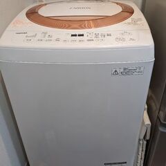 【取りに来てくれる方限定】【０円】東芝全自動洗濯機８kg・AW-...