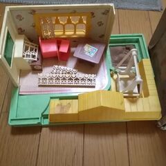 昭和レア物1980年頃　おもちゃ　タンポポ組あつまれ　箱破れず汚...