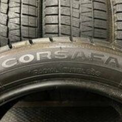 走行短め NANKANG CORSAFA 225/45R17 17インチ スタッドレス 4本 2017年製 レクサスIS ベンツ/Cクラス等　(MTE238)クレジットカード QRコード決済可能