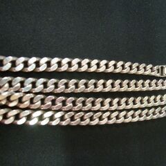 シルバー925　喜平ネックレス/全長62㎝/71ｇ/中古品・本体のみ/刻印入り 