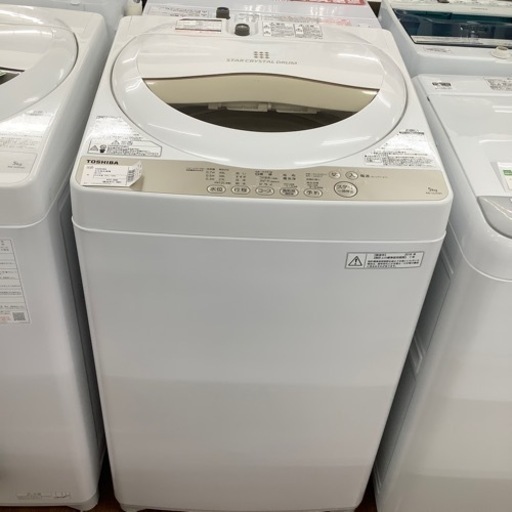 TOSHIBA  東芝　全自動洗濯機　AW-5G3  2016年製【トレファク 川越店】