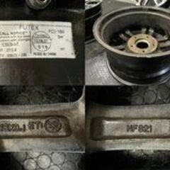 社外ホイール 18インチ 4本 9J5HPCD150+30 ブラポリ ランクル100