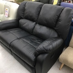 2人掛け リクライニングソファー 手動式