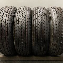 新車外し YOKOHAMA JOB RY52 195/80R15 107/105L LT 15インチ 夏タイヤ 4本 ハイエース キャラバン等　(MTF208) クレジットカード QRコード決済可能