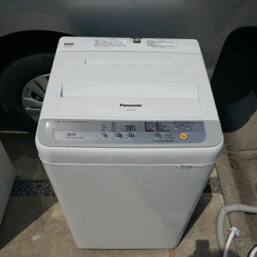 ☆美品☆パナソニック Panasonic 全自動洗濯機 5㎏ NA-F50B10 2017年製 ビッグウェーブ洗浄