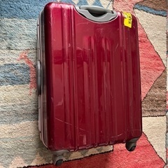 アルミスーツケース　赤