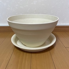 白　プランター　鉢