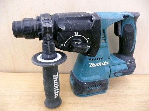 makita 24mm 充電式ハンマドリル HR244D 18V グリップ付き 電動工具