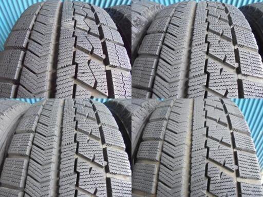 ブリヂストン BLIZZAK VRX 215/65R16 4本 9.5分溝1本と9分溝2本と8分溝1本