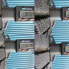 ブリヂストン　BLIZZAK VRX　215/65R16　4本　9.5分溝1本と9分溝2本と8分溝1本