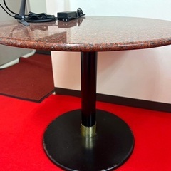 テーブル／机／カフェテーブル／直径76cm