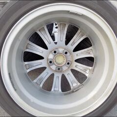 SUBARU スバル 純正アルミホイール エクシーガ 17インチ 7J +55 5H 100 ヨコハマ ECOS 205/50R17 ブルーアース 4本セット / 1108