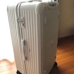 特大スーツケース　ホワイト　受付終了！