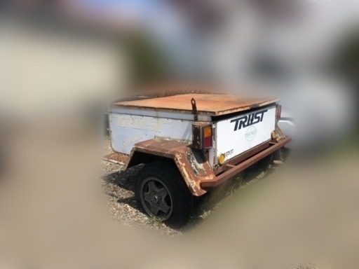 お取引き完了。蓋付き　カーゴトレーラー　　農作業　書類無し