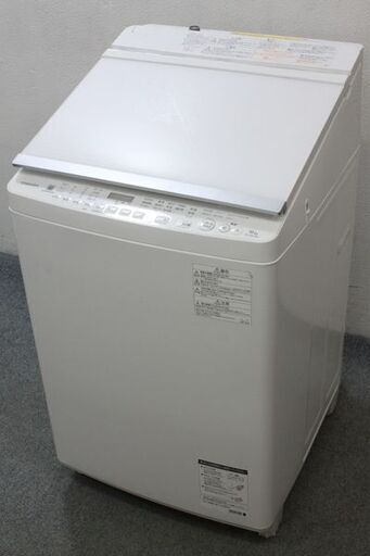 TOSHIBA 東芝 ZABOON ザブーン 全自動洗濯乾燥機 洗濯10㎏/乾燥5.0㎏ AW-10SV7 2018年製 中古家電 店頭引取歓迎 R5960)