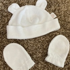 新生児用帽子、手袋