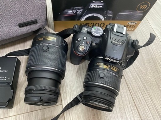 Nikon D5300 128Gメモリーとカバン付き