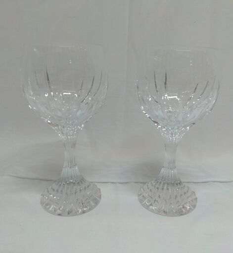 Baccarat マッセナ ペアワイングラス　ag-gf028