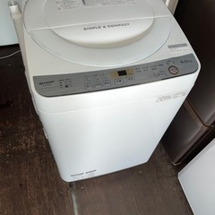 No.1441 SHARP 6kg洗濯機　2019年製　🚚近隣配...
