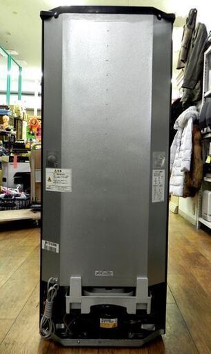 三菱 146L 2014年製 2ドア冷蔵庫 MR-P15X 黒 ブラック 100Lクラス 家電