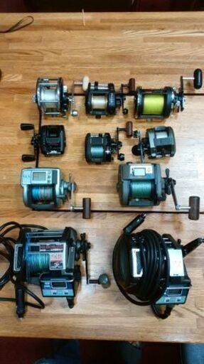 釣り リール 手巻きリール・電動リール SHIMANO & DAIWA 10個