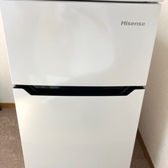 ハイセンス HR-B95A 冷蔵庫　93L  2018年製