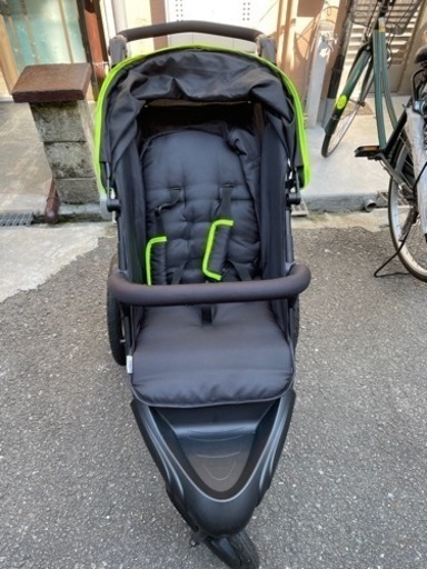 HAUCK Runner ベビーカー 3輪 バギー 折り畳み式